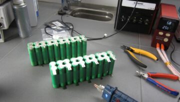 Ανακατασκευή μπαταρίας Λιθίου 10S2P για ηλεκτρικό ποδήλατο