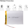 Μπαταρία Λιθίου 3.7V 4000mAh 30100100 για Tablet - Image 3