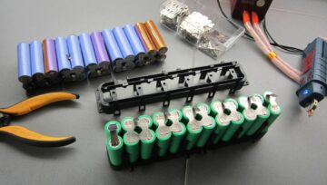 Ανακατασκευή μπαταρίας για ηλεκτρικό Ψαλίδι Κλαδέματος KINGSON SCA4