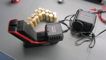 Ανακατασκευή μπαταρίας ParkSide PSBS 24A1-1 24V και αύξηση χωρητικότητας