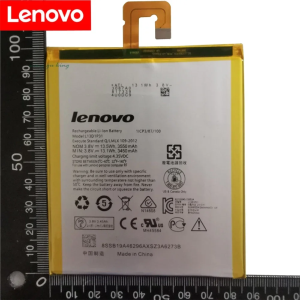Lenovo L13D1P31 μπαταρία για τάμπλετ - Image 6