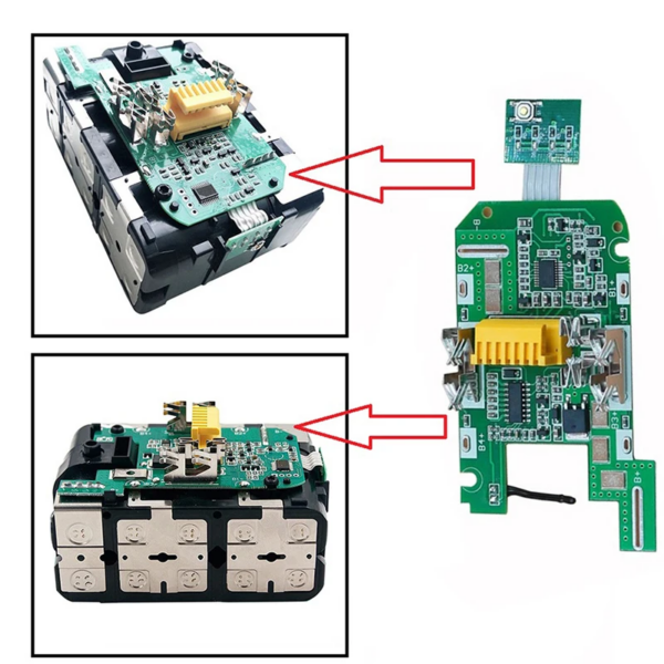 Πλακέτα για μπαταρία Makita 18V 3.0Ah BL1850B BL1840B - Image 7