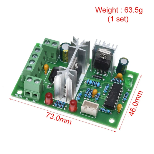 PWM ελεγκτής ταχύτητας DC μοτέρ 150W (10-36V) - Image 3