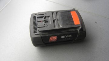 Ανακατασκευή μπαταρίας 36V Bosch 10IMR18/65-2