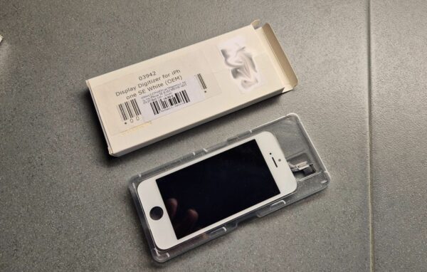 Οθόνη και μηχανισμός αφής για iPhone SE - λευκή