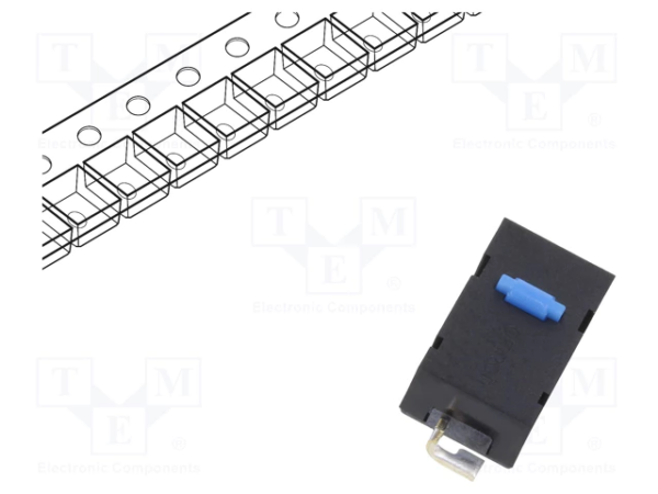 OMRON D2LS-21 Μικροδιακόπτης Πλήκτρο για Ποντίκι - Micro Switch Button - Image 2