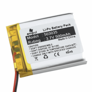 Μπαταρία LiPo 500mAh, 3.7V - 503035 για κολάρο σκύλου