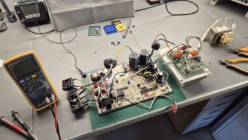 Επισκευή πλακέτας κλιματιστικού inverter GE με σφάλμα E7