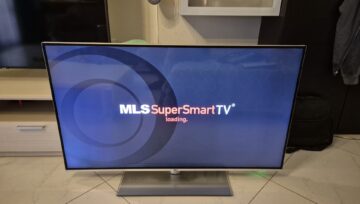 Επισκευή τηλεόρασης MLS 49" με αλλαγή του οπίσθιου φωτισμού